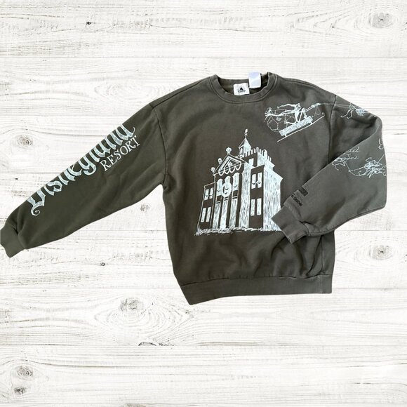HAUNTED MANSION x NIGHTMARE BEFORE CHRISTMAS - DISNEYLAND - Sweatshirt - XS - Picture 1 of 3